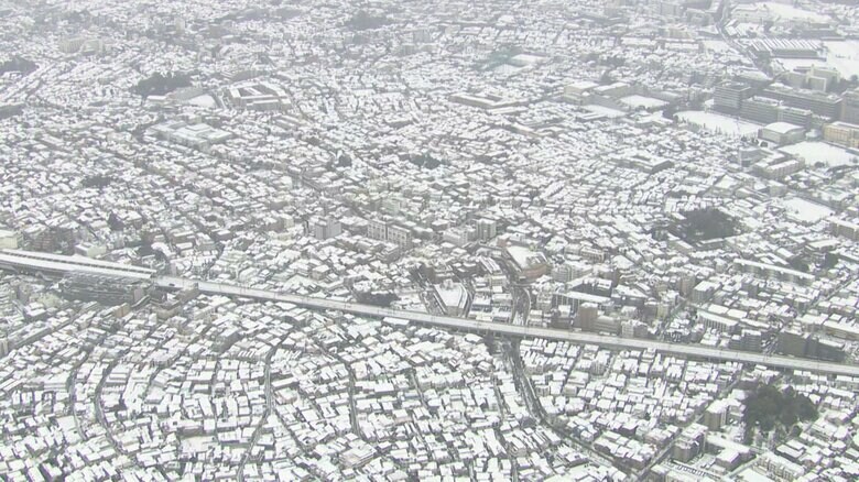 6日の都内上空からの様子