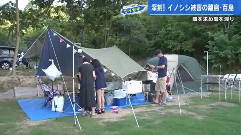 キャンプやマリンスポーツのレジャースポットとして人気