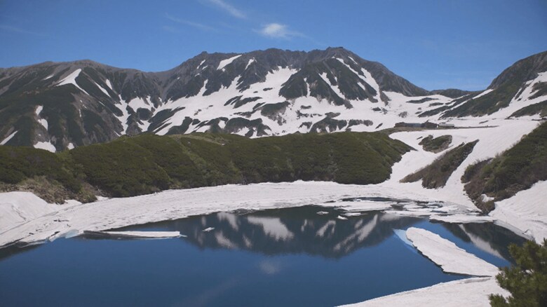 富山・火山湖「みくりが池」