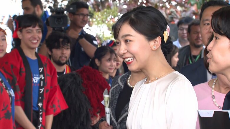 ロンドリーナ文化体育協会での佳子さま