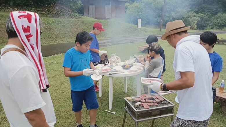 県フードバンクが企画したサマーキャンプ