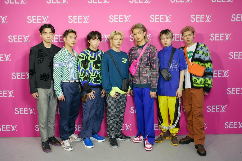 BE:FIRST 「SEE LV」展レセプションイベント フォトコール