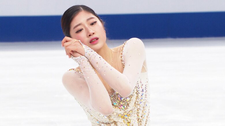 2023年の世界選手権フリーで渾身の演技を披露