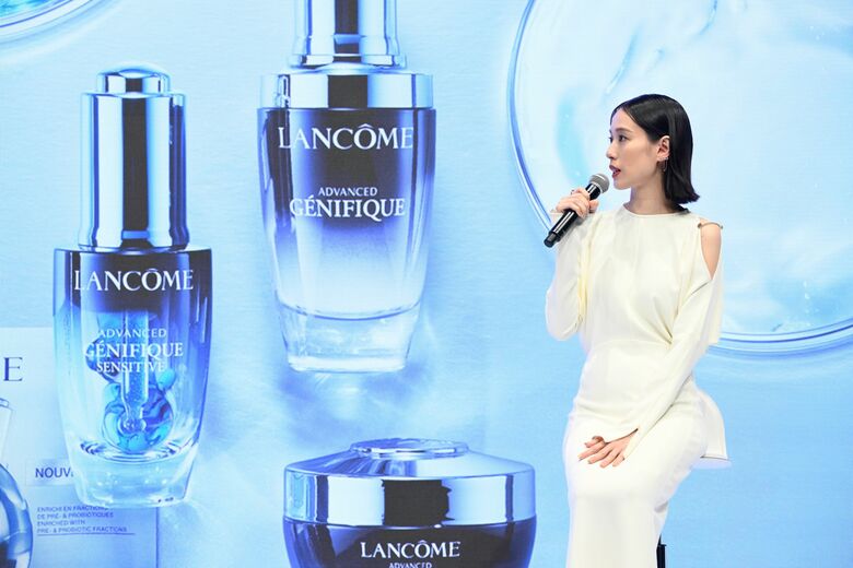 「ランコム 美肌菌 ステーション」POP UP イベント開催記念  ～ランコム ミューズ 5年目を迎える戸田恵梨香さんとの軌跡～