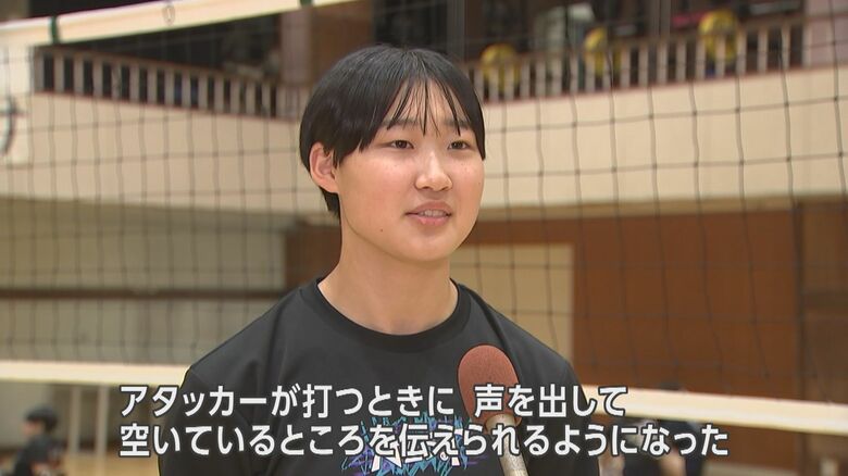 常田心優選手（3年）