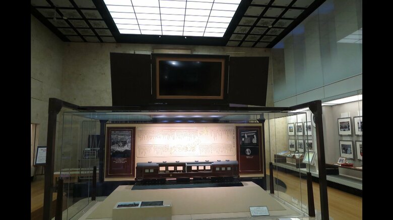 館内の様子　昭和天皇記念館提供