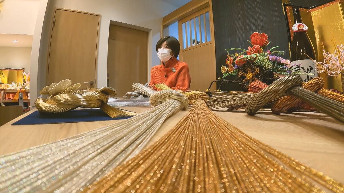 伝統工芸「博多水引」に