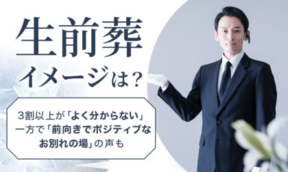 【“生前葬”イメージは?】3割以上が「よく分からない」一方で「前向きでポジティブなお別れの場」の声も