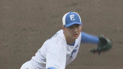 【ファイターズ】21年ドラ1・達孝太「想像以上」 のキャンプ打者初対戦