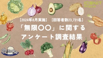【2024年8月実施】【回答者数23,731名】「無限〇〇」に関するアンケート調査結果