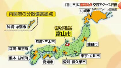富山市が新たな防災備蓄拠点に選定　北陸初の「プッシュ型支援」拠点として8月から運用開始