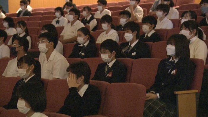 静岡サレジオ高の平和学習