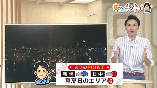 新潟の天気<お空にタッチ>9/17 30℃超の“真夏日”エリアが増えそう…