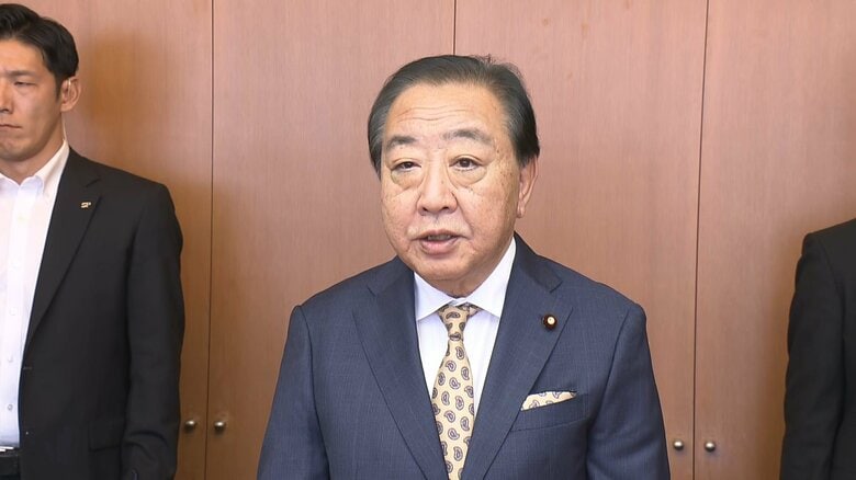 対中国「あらゆる機会に対話を」立憲・野田氏　「首相の勇み足が発端。真意と公式見解を説明することが大事だ」｜FNNプライムオンライン