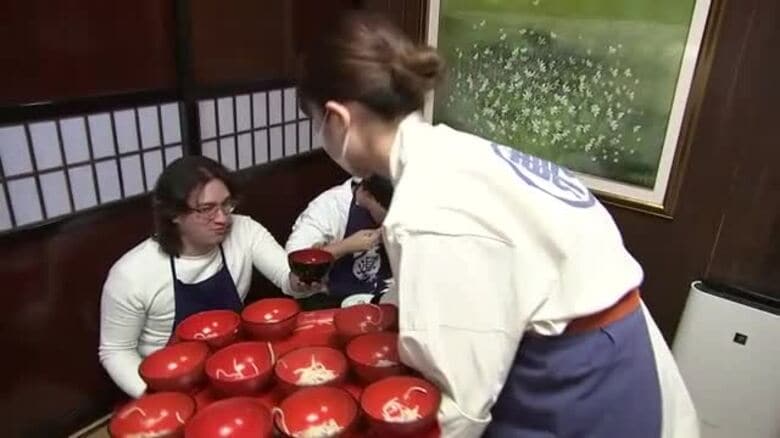 大みそかのそば店　年越しわんこそばでにぎわう　　岩手県盛岡市｜FNNプライムオンライン