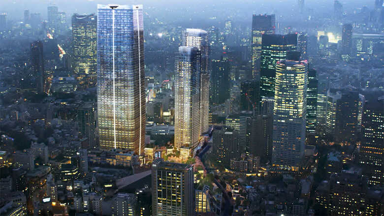 森ビルが建設を発表した「東京タワーに匹敵する超高層ビル」