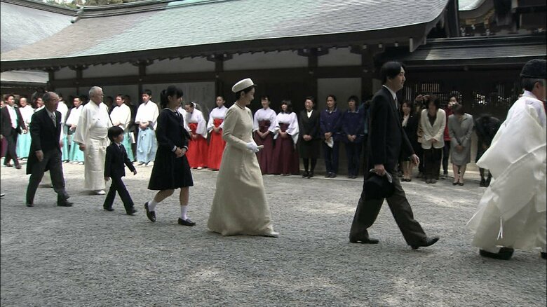 平成25年（2013年） 当時6歳の悠仁さまが初参拝