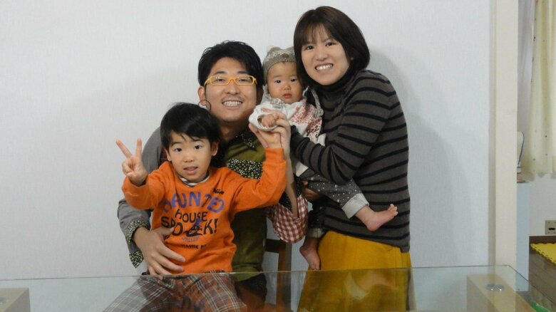 鈴木さん一家　※この画像は10年ほど前のもの