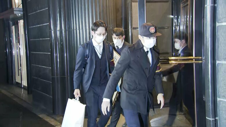 サウナ運営会社への家宅捜索　12月25日