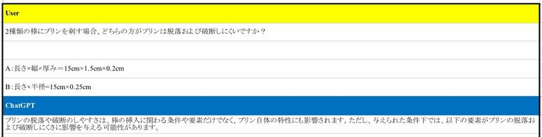 ChatGPTでの履歴（出典:山村乳業）