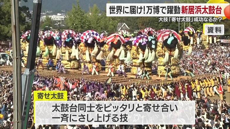 差し上げの技の中でも特に難しい「寄せ太鼓」