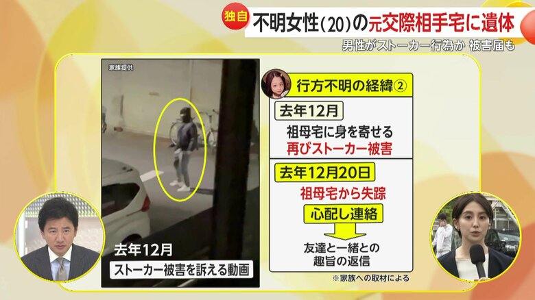 行方不明の経緯