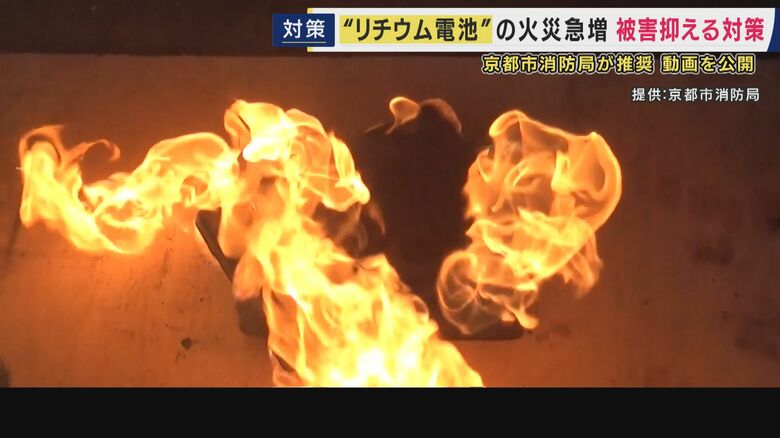フタを中途半端に閉めた状態だと炎が大きく横にも広がってしまう