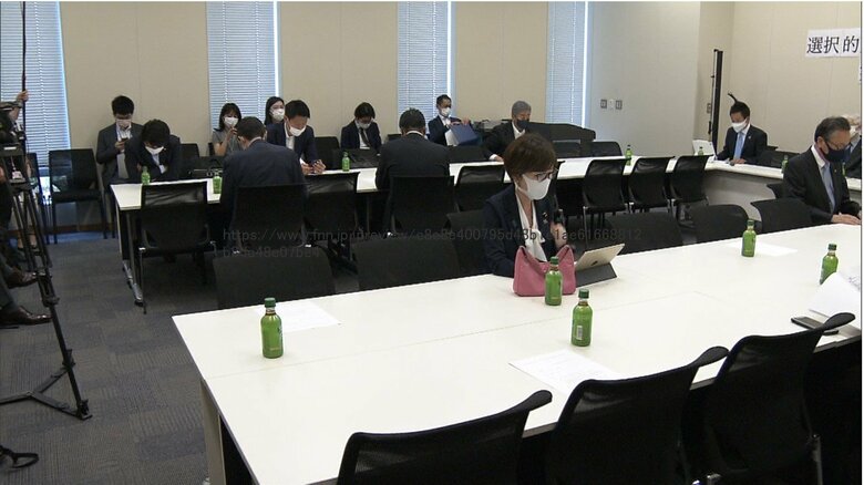 自民党有志議員による会合（6月10日）