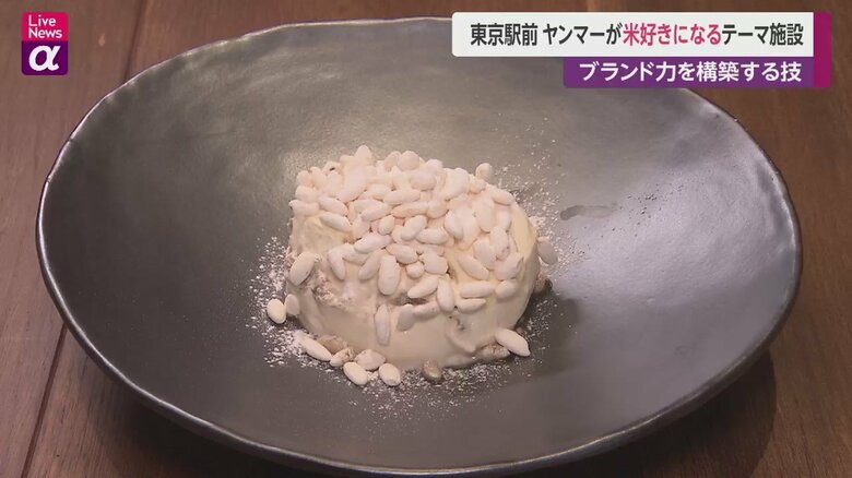 一風変わった、米を使ったティラミス