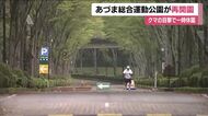 熊出没のあづま総合運動公園が再開園　親子クマ2頭を捕獲し安全を確認　園内の巡回強化へ　福島市