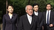 【速報】自民・鈴木幹事長ら党幹部がそろって靖国参拝　高市総理は参拝見送り玉串料を奉納
