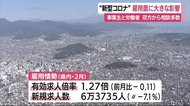 ”新型コロナ” 雇用面に大きな影響 事業主と労働者 双方から相談多数