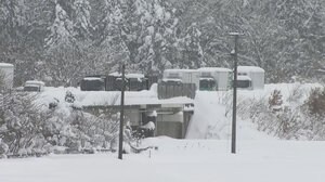 大雪影響 約1000台立ち往生 長時間移動できず
