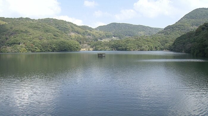 明治期に建設された山の田ダム