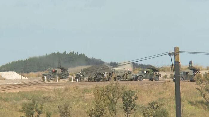 日米共同訓練(2023年、大分)