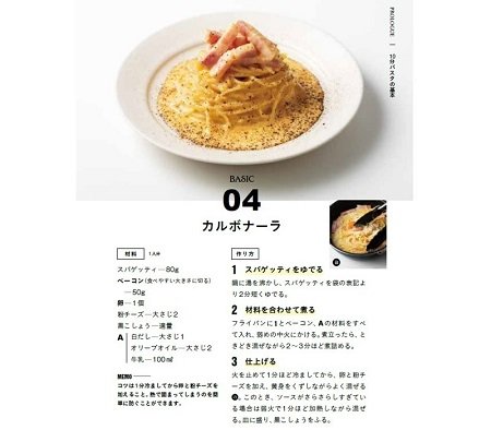 『10分パスタ』より