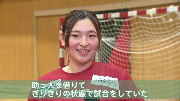 以前の苦労を語るキャプテンの亀川雅選手