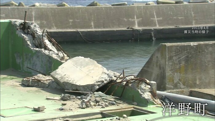 2011年4月 震災当時の様子 岩手・洋野町