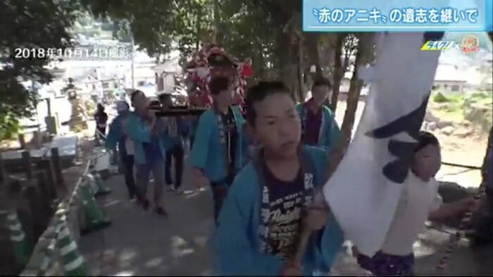 2018年10月14日に行われた春日神社「秋季例大祭」