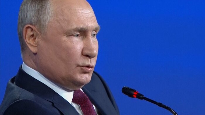 プーチン ロシア大統領「西側諸国はロシアに戦略的敗北を被るように努力している」(6月16日)