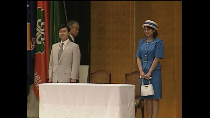 ステージに登壇された皇太子ご夫妻