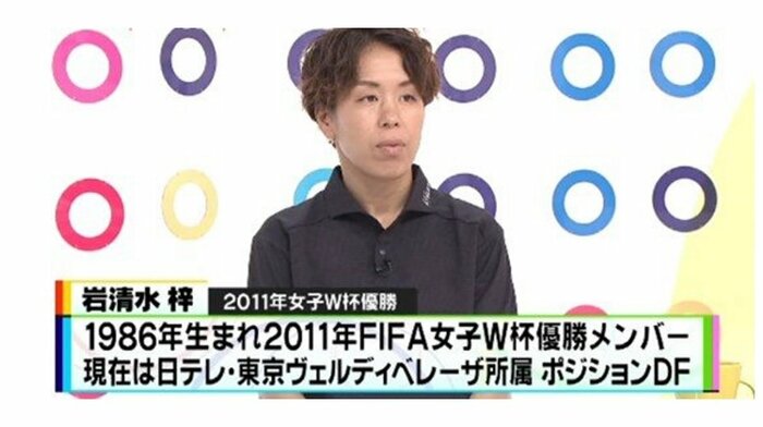 2011年W杯優勝メンバー・岩清水梓さん