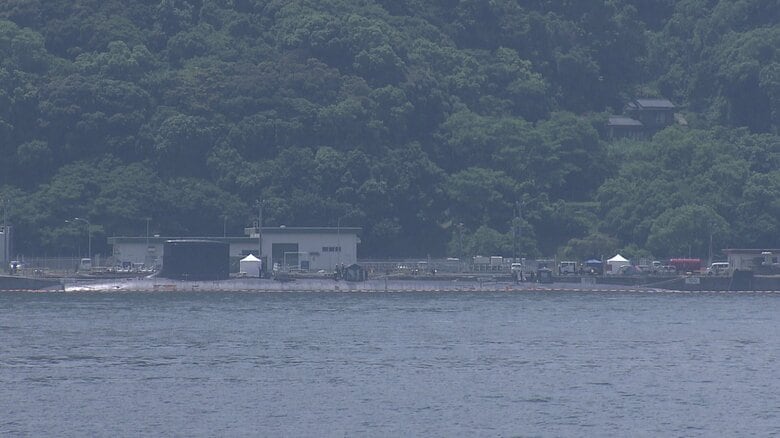 米海軍の原子力潜水艦「ミネソタ」が佐世保に初寄港　原潜の寄港は2026年4回目、通算475回目｜FNNプライムオンライン