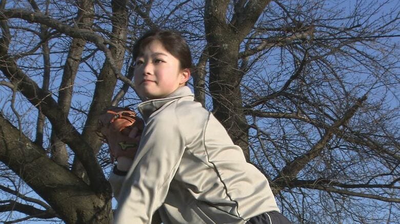 女子野球の日本代表目指す　長野の高校生が「西武レディース」入団へ　看護学校通いながら新たな挑戦｜FNNプライムオンライン