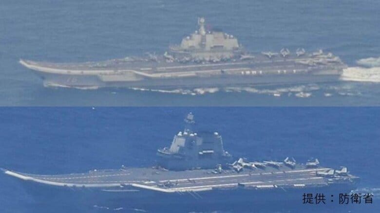 【解説】中国空母が初の“第二列島線越え”と初の空母2隻展開　台湾有事を想定した対米空母阻止の軍事訓練か｜FNNプライムオンライン