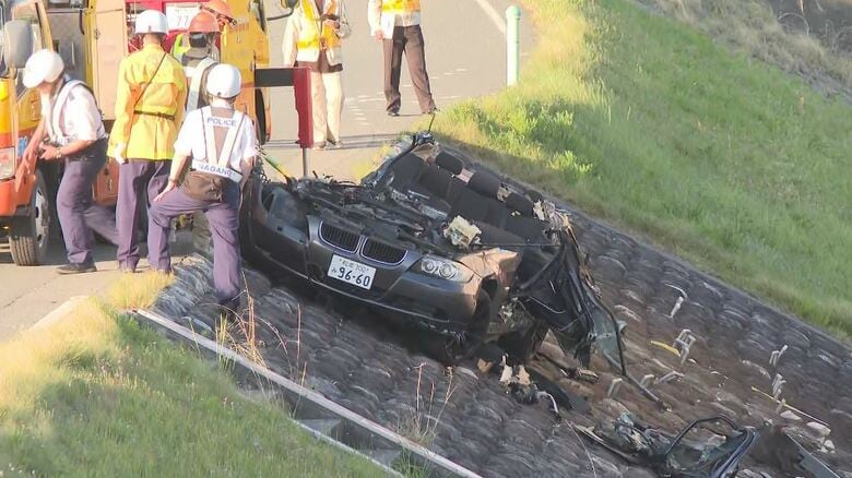 120キロ出ていたか…自動車整備科の19歳と20歳の訓練生4人死亡　堤防道路から転落、水門に衝突　専門家「出すスピードとしては危険すぎる」｜FNNプライムオンライン