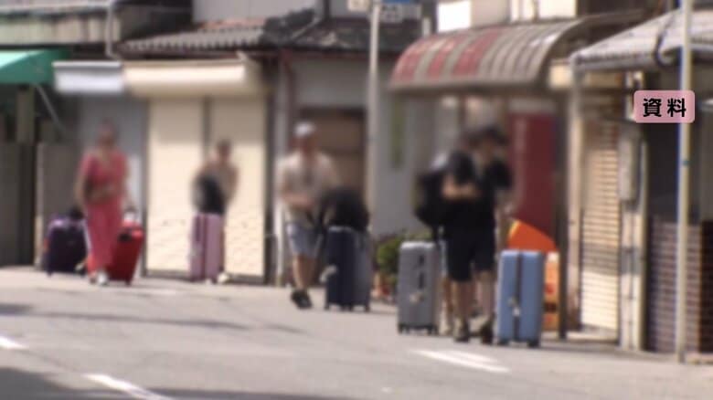 観光庁「民泊」実質的禁止可能へ　訪日客の増加伴い騒音やごみ出しトラブルなど受け方針転換　規制強化の拡大の可能性｜FNNプライムオンライン