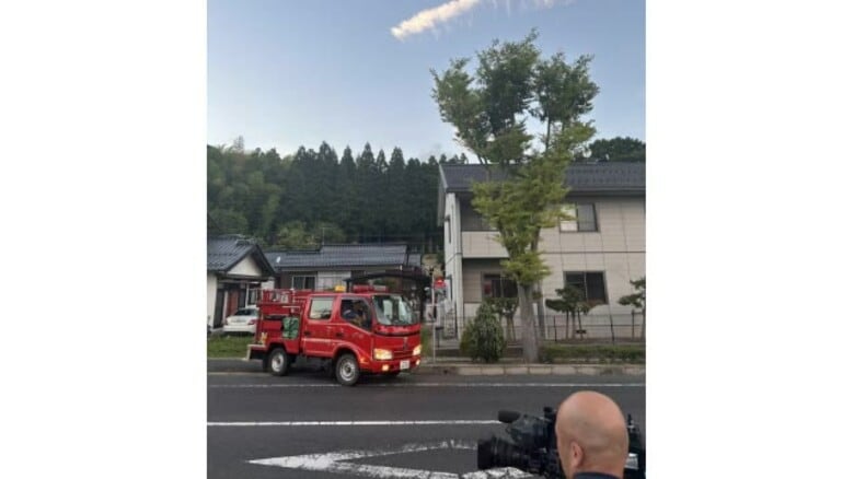 【速報】「竹やぶの方から火が出ている」松江市黒田町で火事の通報　約30分後にスピード鎮火（島根）｜FNNプライムオンライン