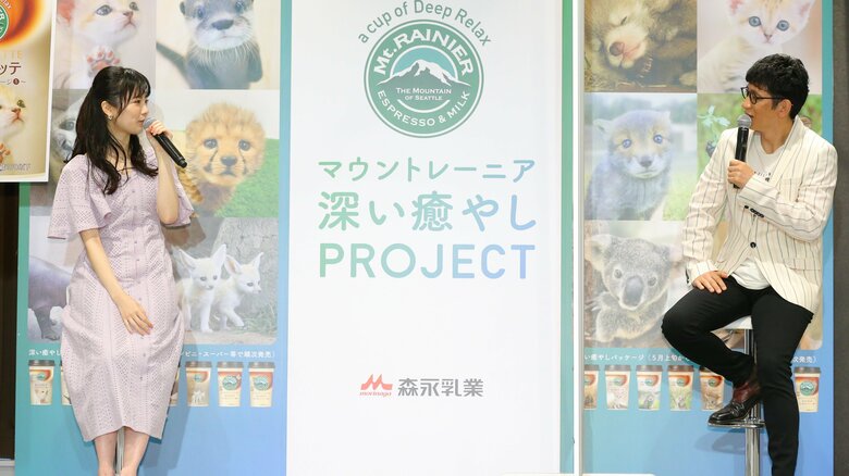 島崎さんの天然ぶりを優しくフォロー