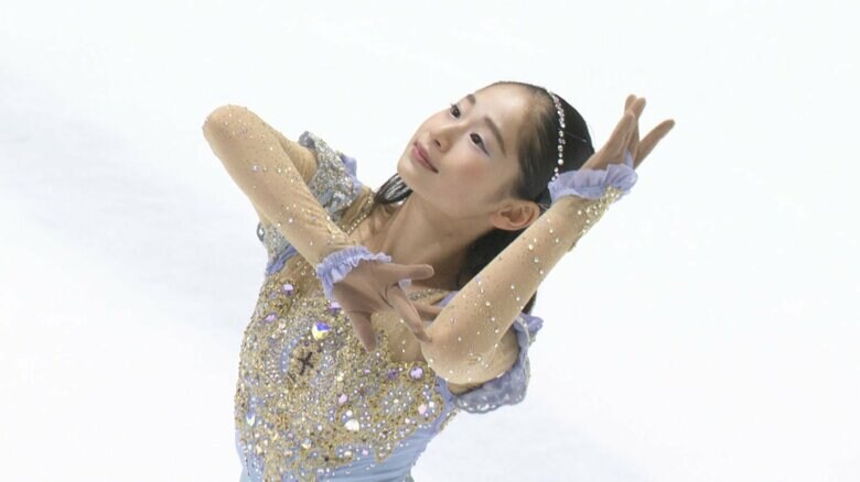 ショートで『シンデレラ』を披露した工藤緒心（東北・北海道選手権）